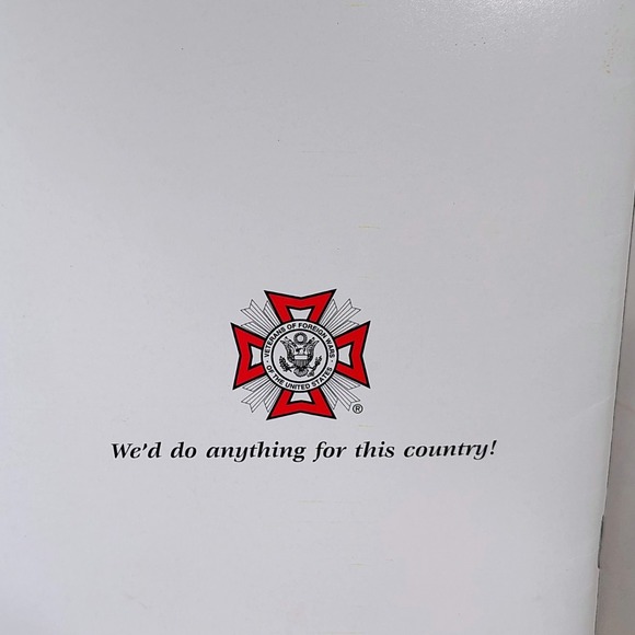 Vintage Home for the Holidays Volume 5 Holiday Recipes Veterans Cookbook VFW - Picture 6 of 6